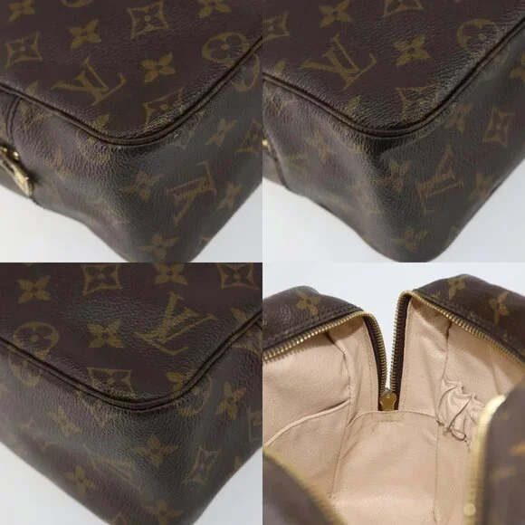 LOUIS VUITTON Monogram Trousse Toilette 28 Clutch Bag M47522 LV Auth am9084